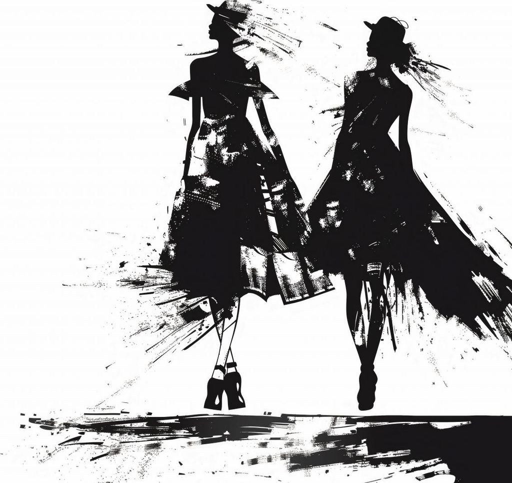 Plakat 80x60cm Tintenzeichnung