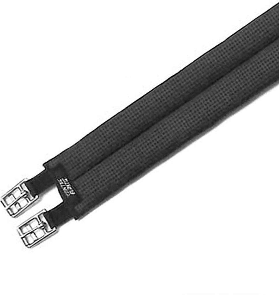 Wintec Por Straight English Dressur Sattelgurte Schwarz 100 cm Schwarz 100 cm