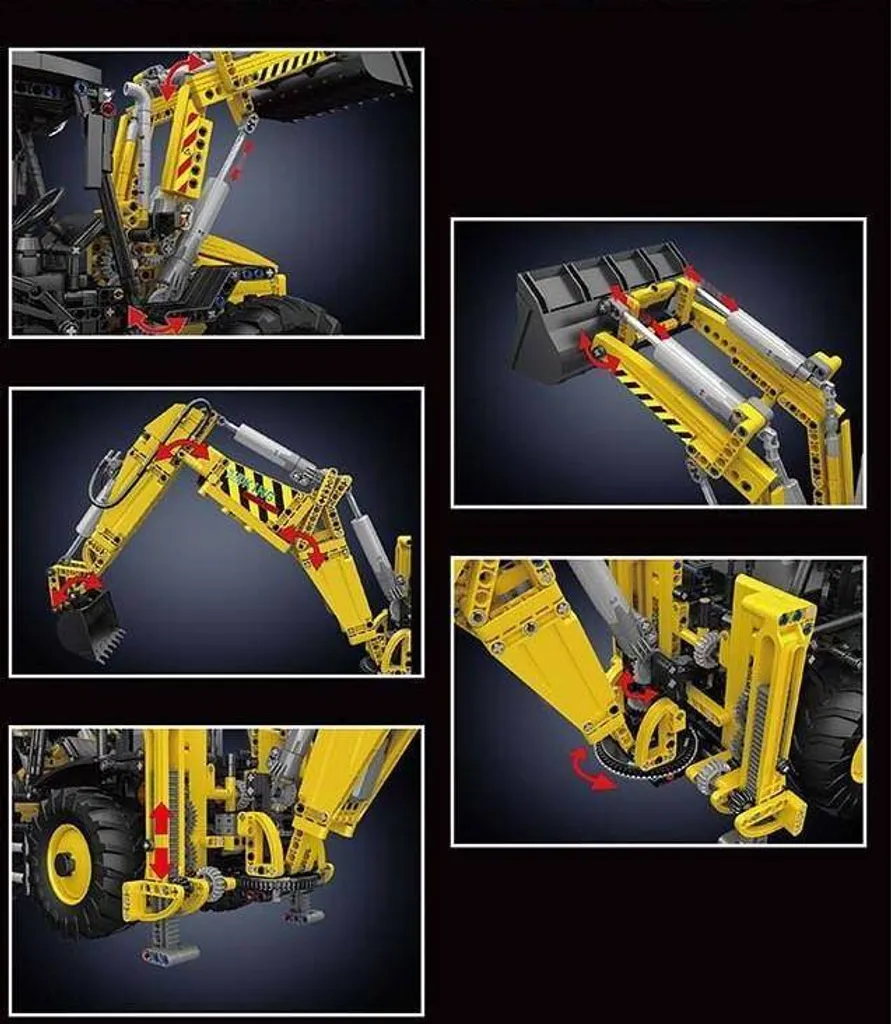 Bulldozer 17036 robuste à emboîter - Jeu de construction haute qualité - 12