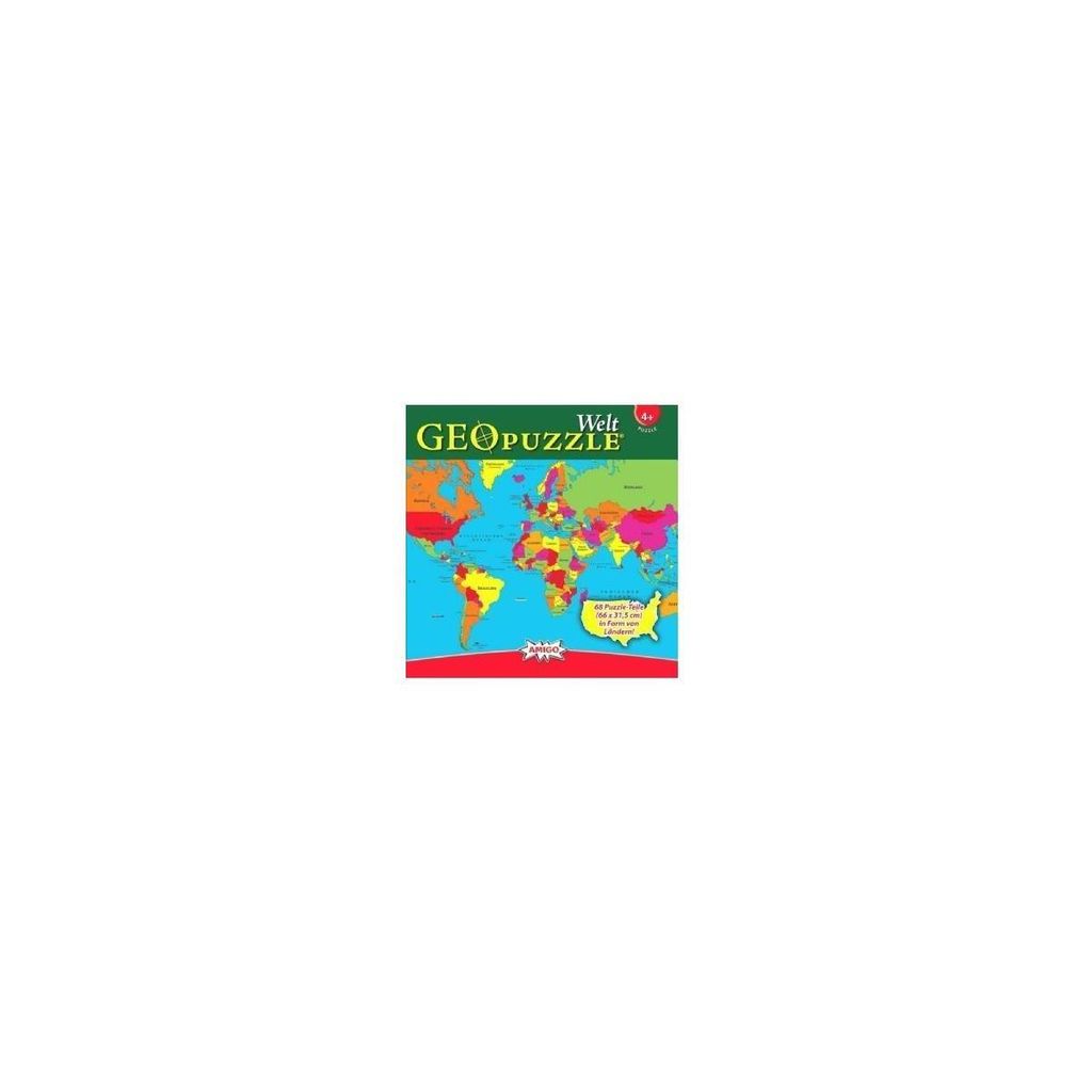 Amigo 00381 - GeoPuzzle - Welt Obrázek produktu 