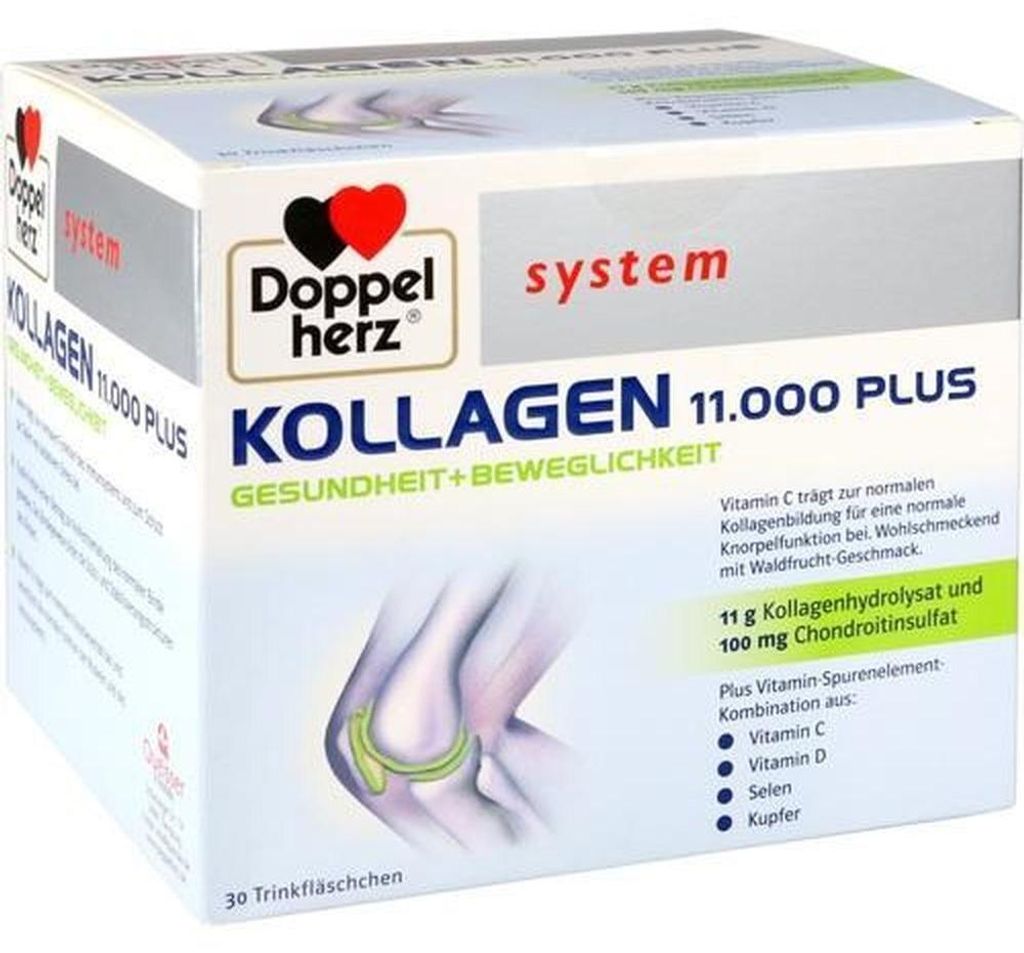 Doppelherz system Kollagen 11.000 plus, botellas pequeñas Imagen del producto 