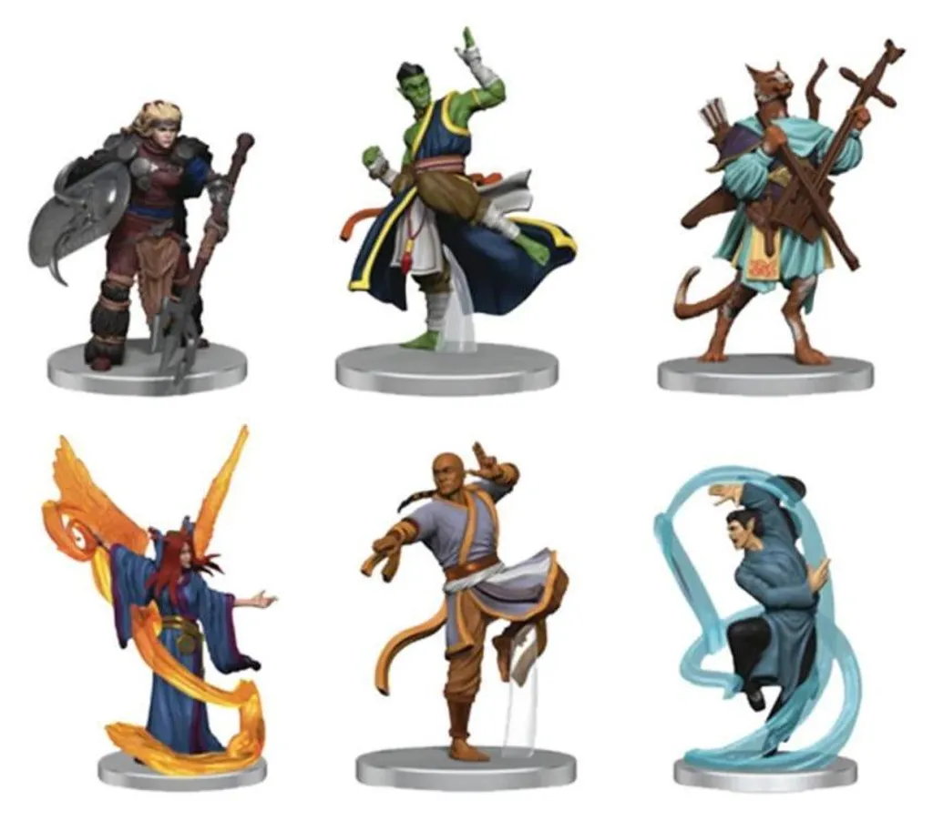 Figurines de Combat Pathfinder Battles pour Campagne Phénix Rubis JDR