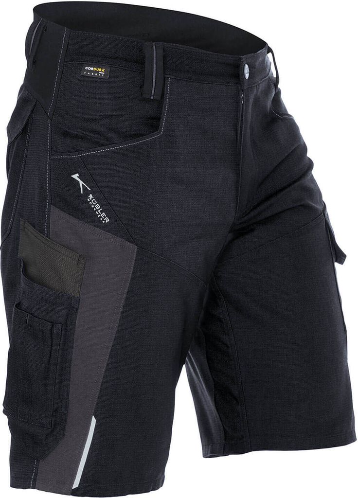 Kübler Bodyforce Shorts schwarz/anthrazit Gr. 48