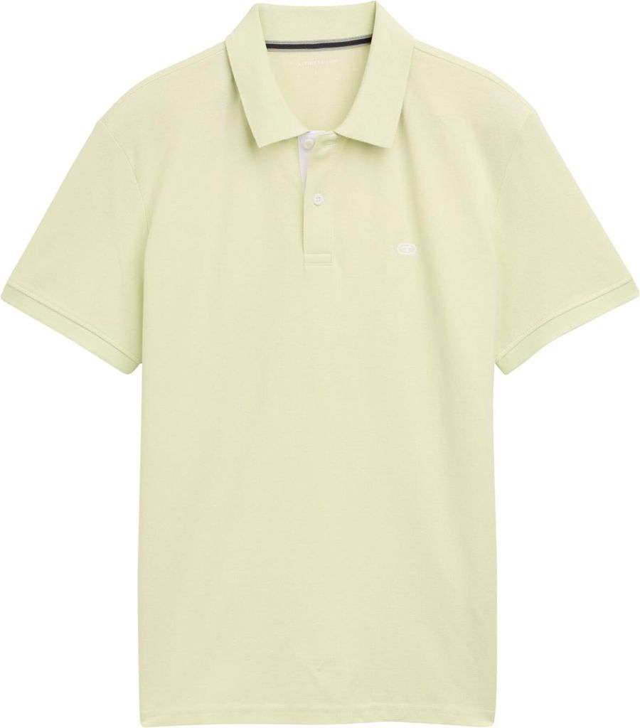 TOM TAILOR Polo Shirt mit Logostickerei BASIC POLO WITH CONTRAST Größe: XL