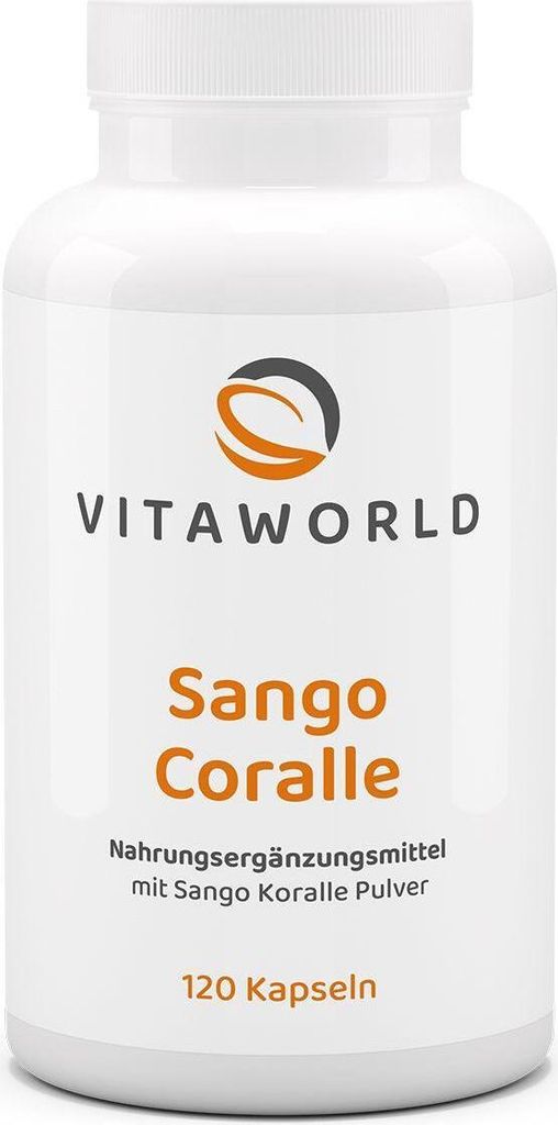 Vitaworld Sango-Coralle 500 mg Kapseln, 120 St. Kapseln