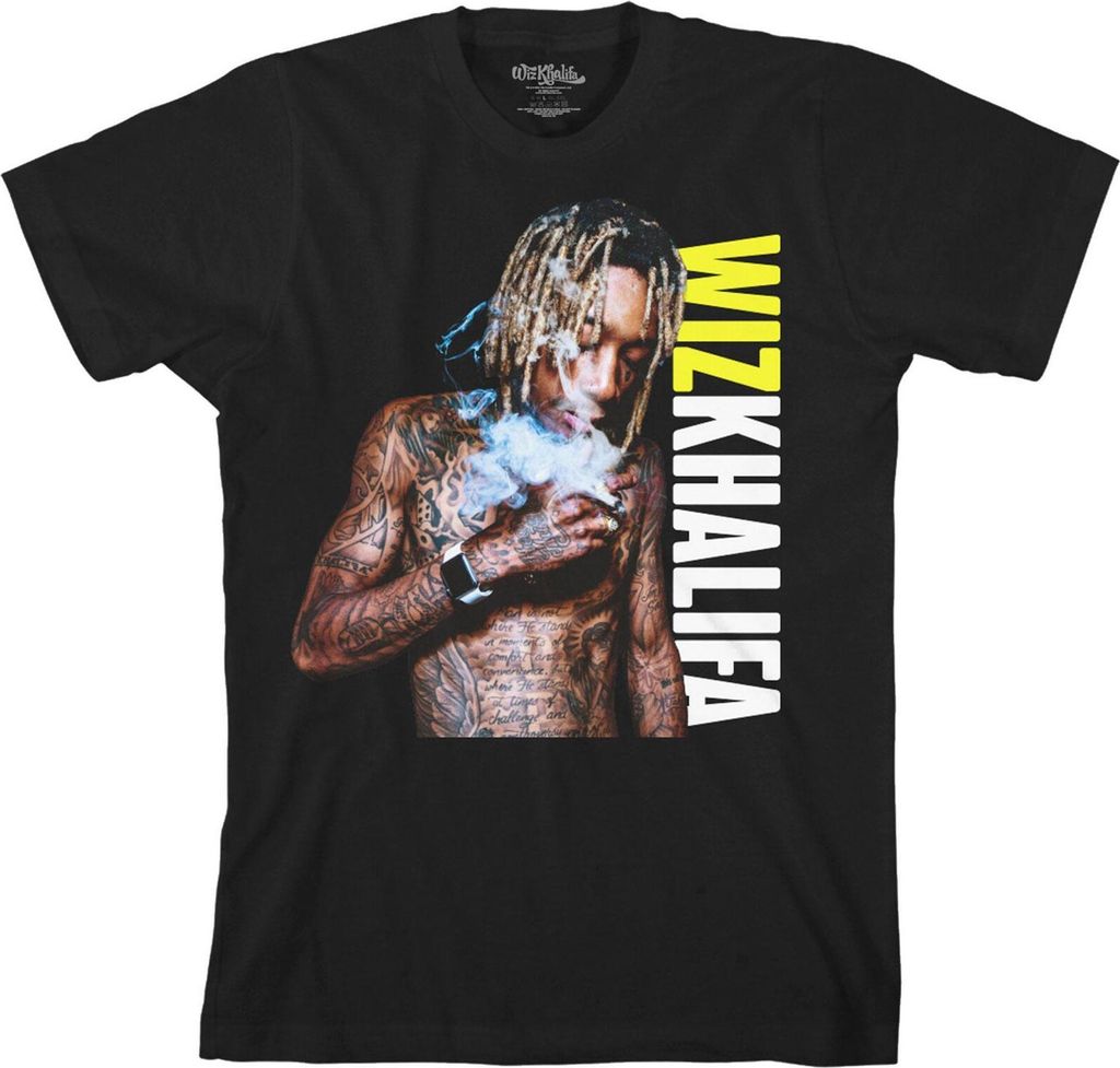 Wiz Khalifa - "Blazer" T-Shirt für Herren/Damen Uni RO3570 (L) (Schwarz)