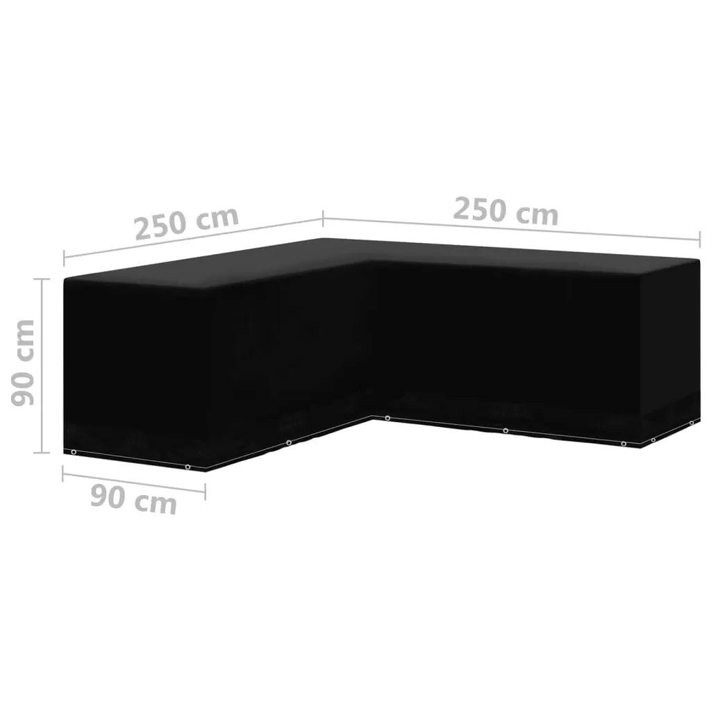 SYFAX Teli per Mobili da Giardino L 250x250x90 cm | Protezione Esterna - 5