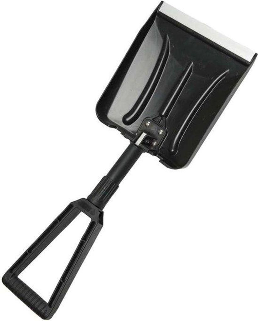 Flexible Schneeschaufel - ABS - schwarz - Winter - Schnee