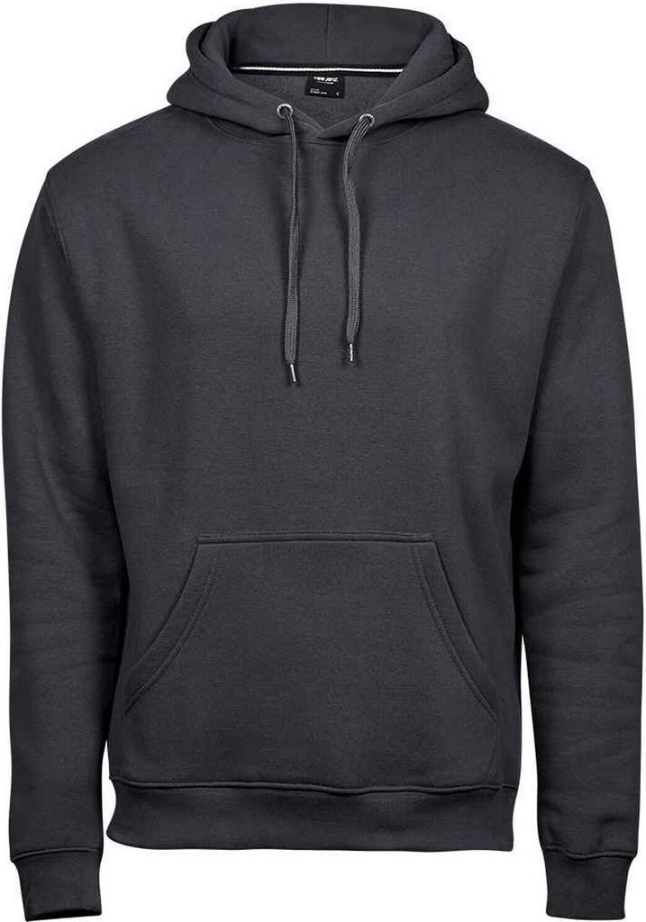Tee Jays Herren Kapuzenjacke PC4097 (S) (Dunkelgrau)