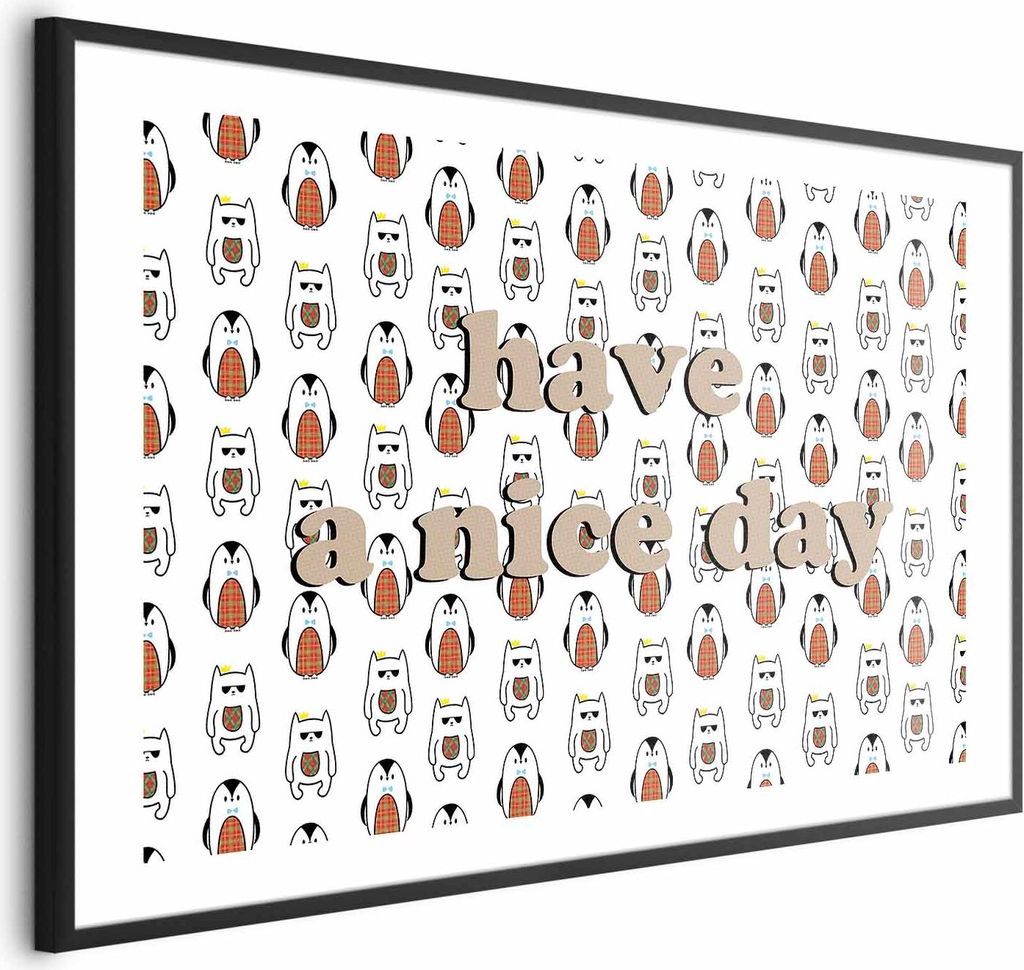 Posterpapier Poster - Have a Nice Day 90x60 cm Für Kinder g-A-0155-ao-a