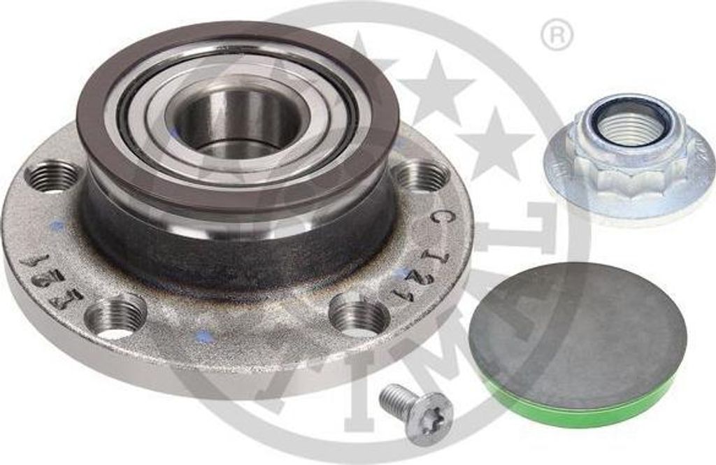 OPTIMAL 102076 Radlagersatz OE 6R0501611 kompatibel mit Toledo, Rapid