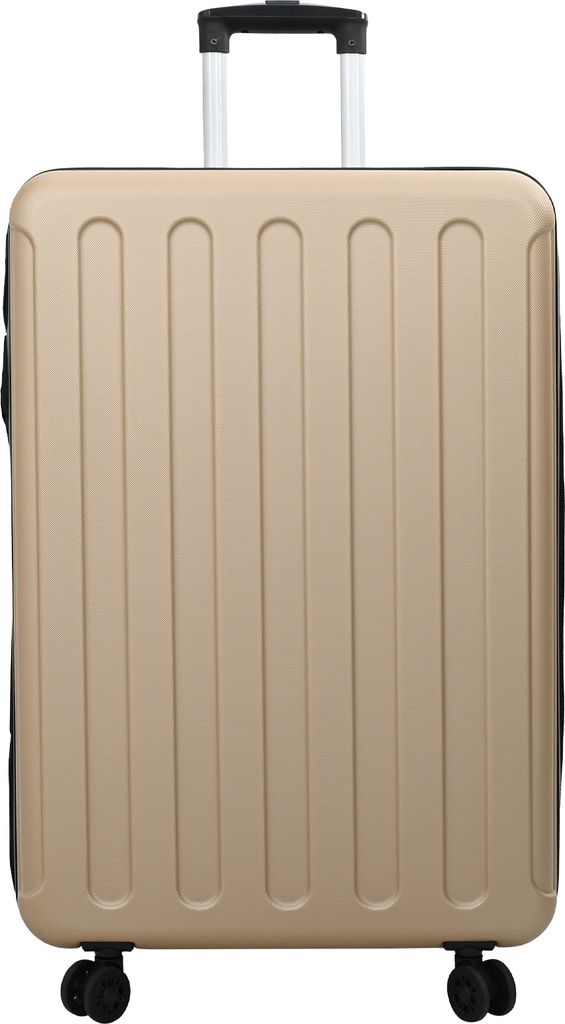 2025 Moderne Faltbarer Koffer Hartschale 28'' Champagner 50x30x76 cm ABS - Kofferraumtaschen Hommie52143