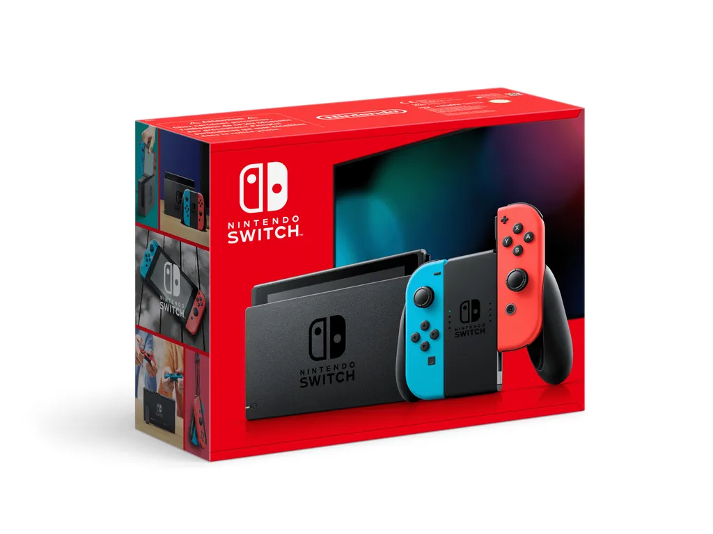 kaufland.de | Nintendo Switch Konsole, mit verbesserter Akkuleistung, Farbe Neon-Rot/Neon-Blau