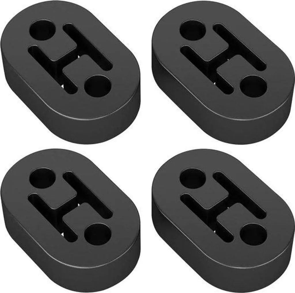 Support échappement 12mm en caoutchouc haute densité spécial vibrations