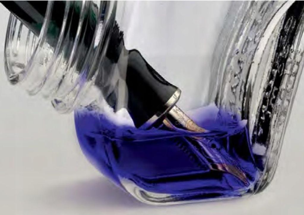 Pelikan Tinte 4001 Königsblau – 1000 Ml Nachfüllflasche Aus Kunststoff, Für Füller & Kolbenfüller