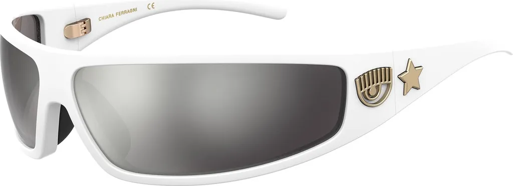 Lunettes de soleil Chiara Ferragni CF 7017/S avec finitions argent
