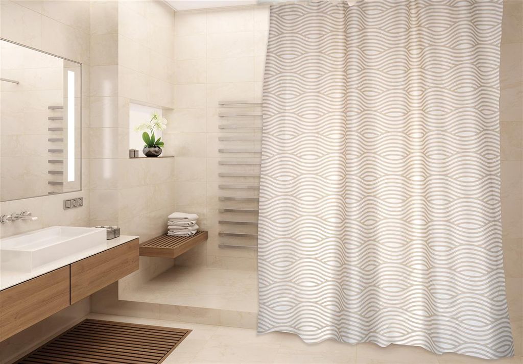 MSV 143148, Muster, Ring, Polyester, Beige, 30 °C, 1800 mm Produktbild 
