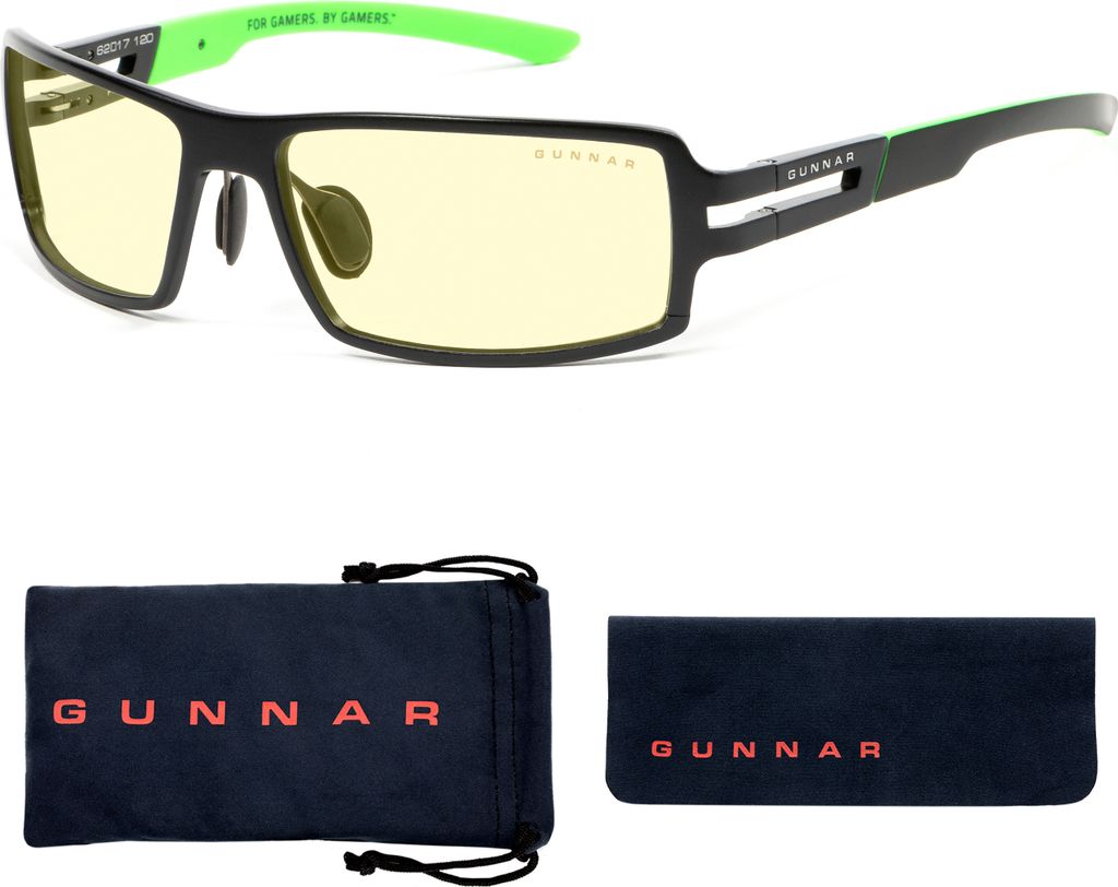 GUNNAR Gaming- und Computerbrille Razer RPG - 65% Blaulicht-Filter, 100% UV-Schutz - Augenschonende Blaulicht-Brille - Premium ,
