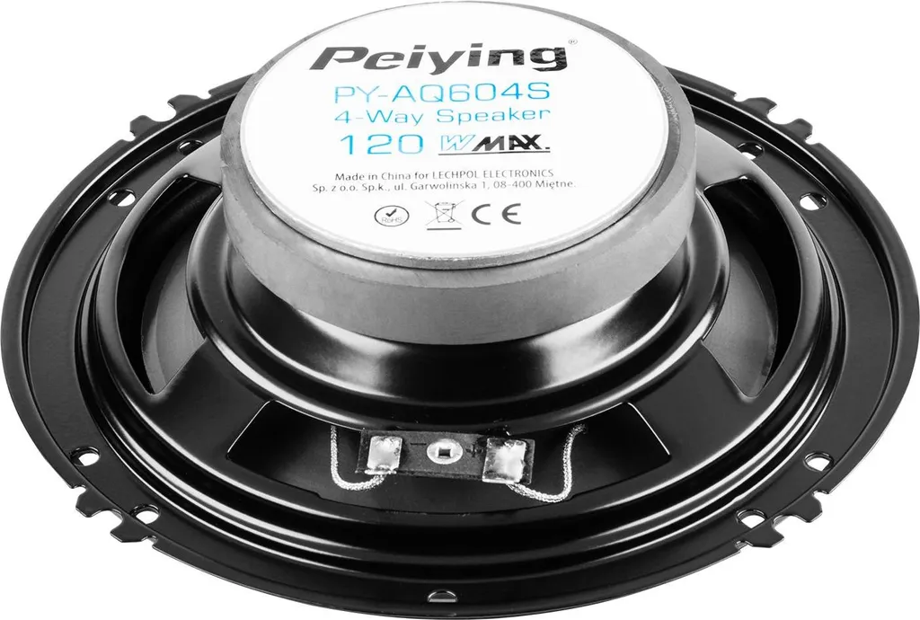 Peiying PYAQ604S 120W 6" 4 vie altoparlante auto - 2