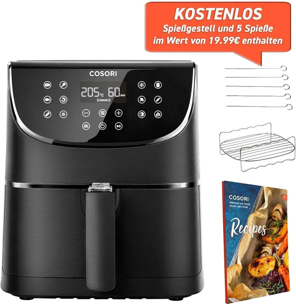 CP158AFRXB Heißluftfritteuse Kaufland.de