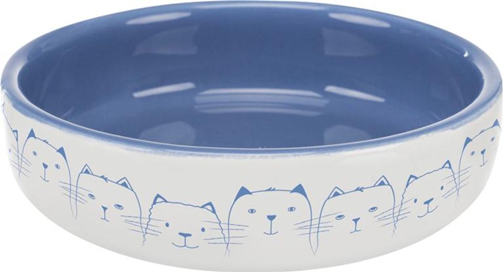 Keramiknapf 0,3 l/ø 15 cm hellblau/weiß Immagine del prodotto 