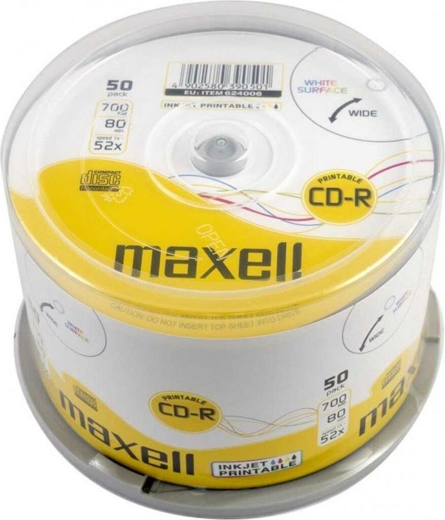 CD-R Maxell 624006.40.AS 700 MB Obrázek produktu 