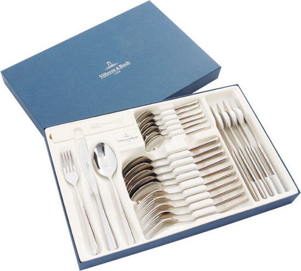 Villeroy & Boch Piemont Tafelbesteck 30tlg. mit Kassette Produktbild 