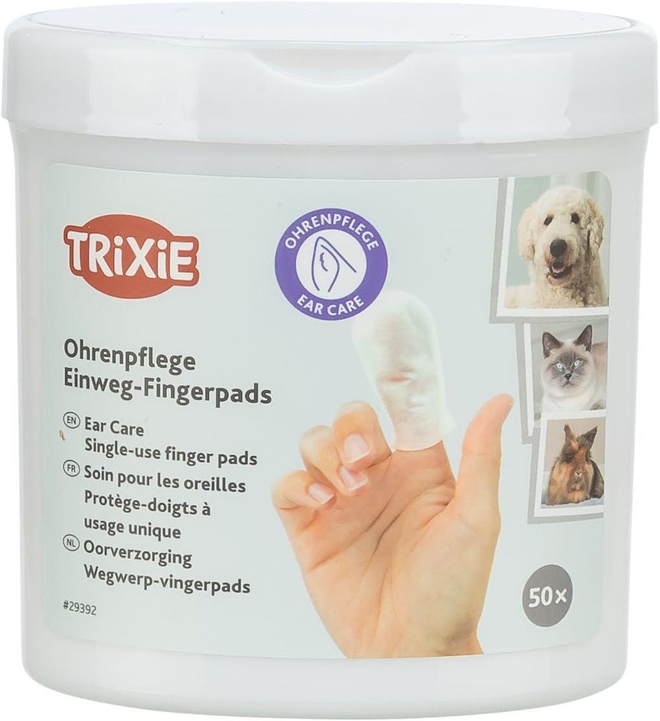 TRIXIE Ear-Care Ohrenschützer - 50 Stk. Produktbild 