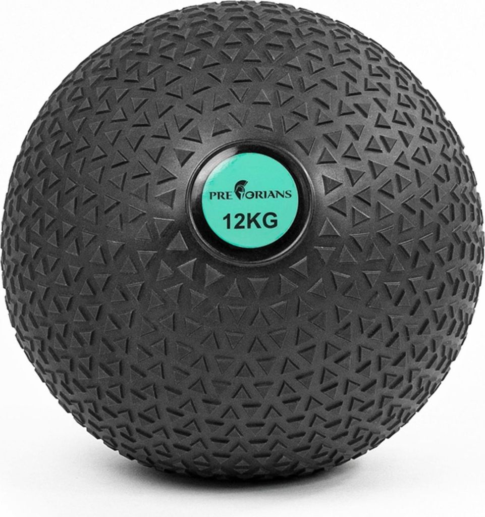 Medizinball Ø 28,5 cm Gewichtsball 12 kg Rutschfester Slam ball Trainingsball Fitnessball für Gym Workout