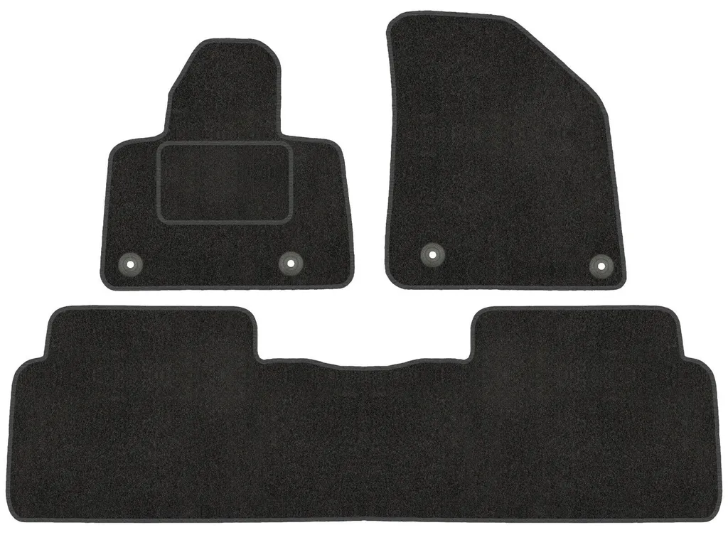Tappetini Citroen C5 II Velluto Premium - Set Completo Misura Originale