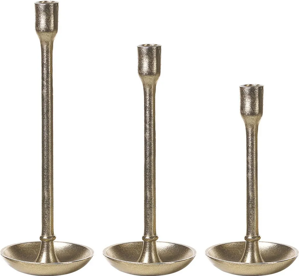 Lustre en or Liwung Lumarko lot de 3 suspensions au design contemporain