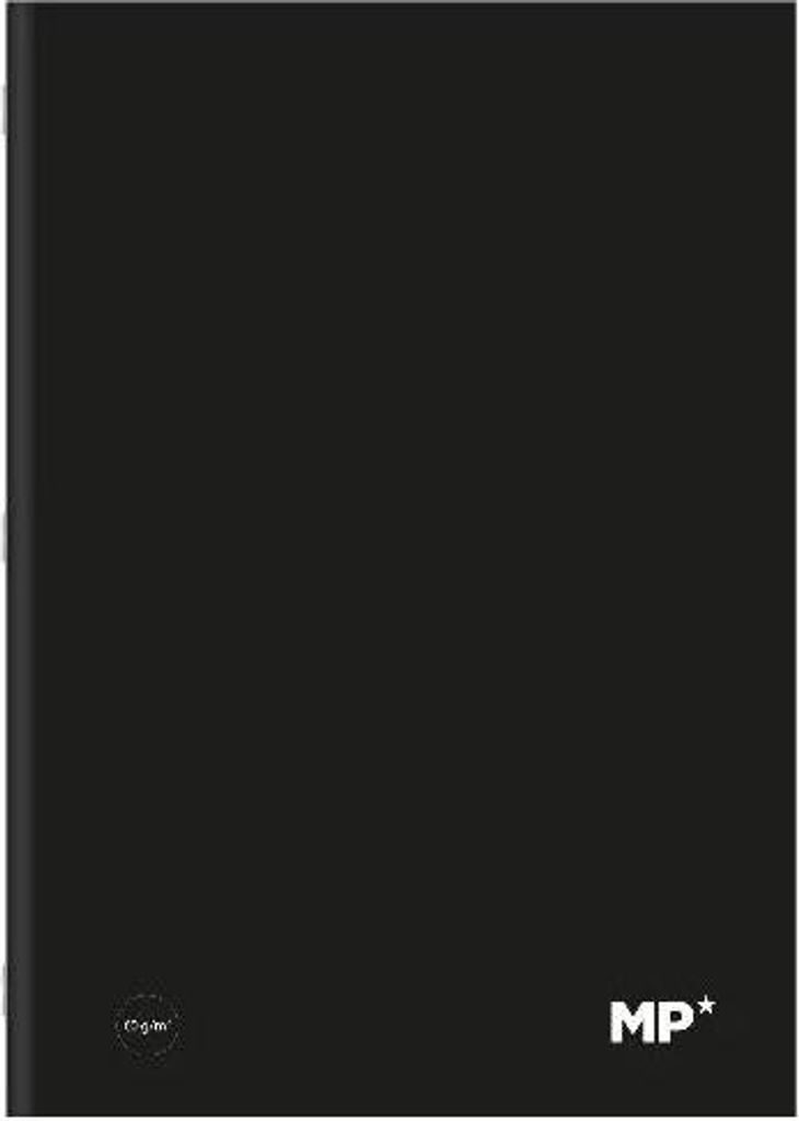 Notebook A4/80K schwarz