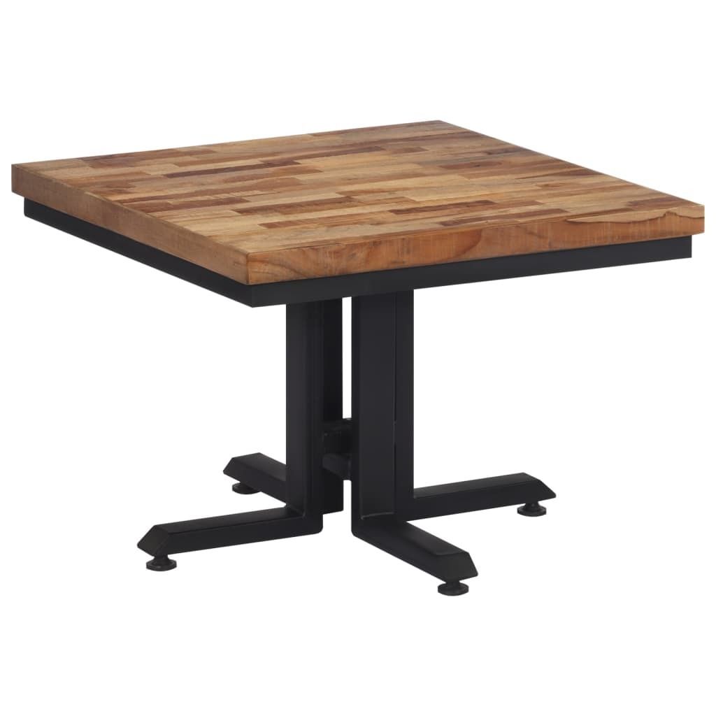 vidaXL Couchtisch 55x55x40 cm Recyceltes Massivholz Teak