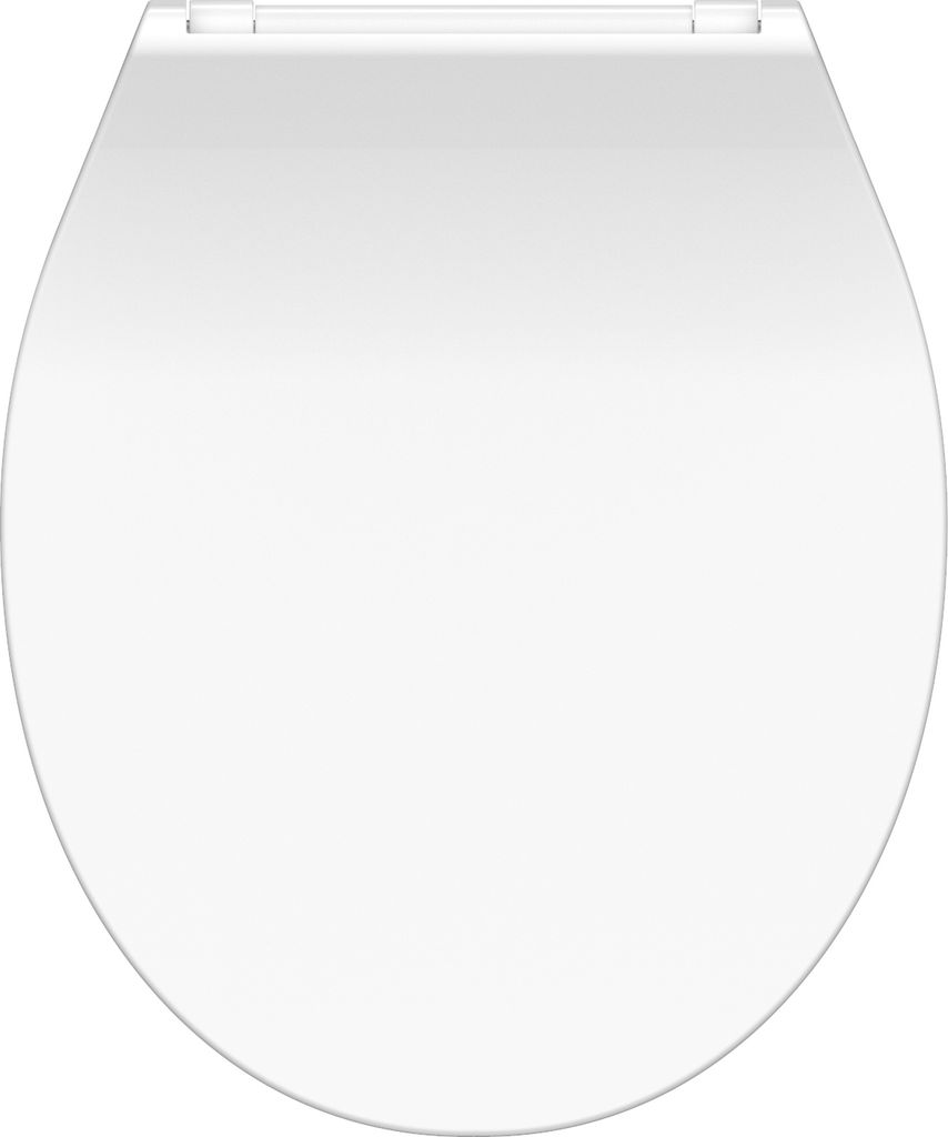 Schütte Sedile WC Con Anima In Legno – Bianco, Modello 84000, Universale Con Fissaggi In Metallo - 6