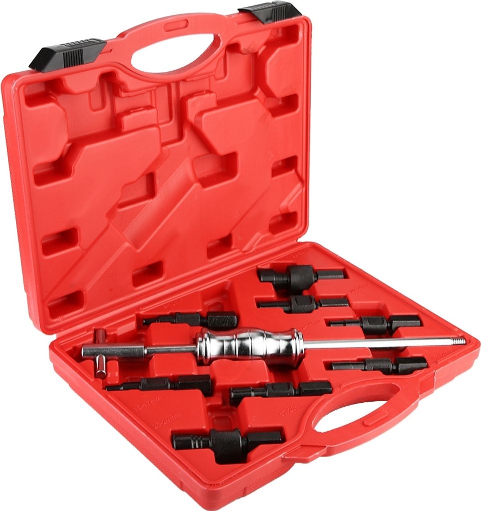 9Pcs Blind Hole Inner Bearing Puller Remover Set Slide Hammer Internal Kit