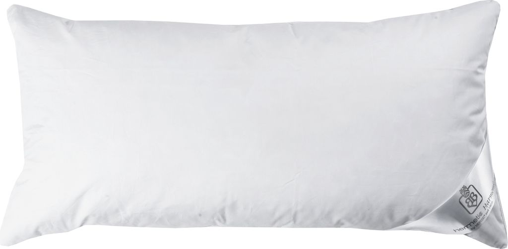 Kopfkissen - Makobezug - Daunen - Federn - 40 x 80 cm