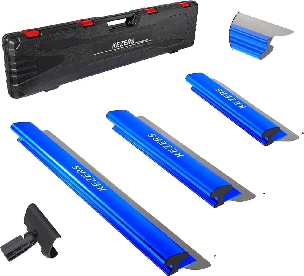 Kit lissage placo professionnel en aluminium pour finitions impeccables