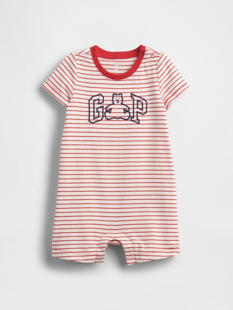 GAP Baby-Strampler für Neugeborene und Babys, mit Brannan-Bär Motiv, Größe 3-6 Monate