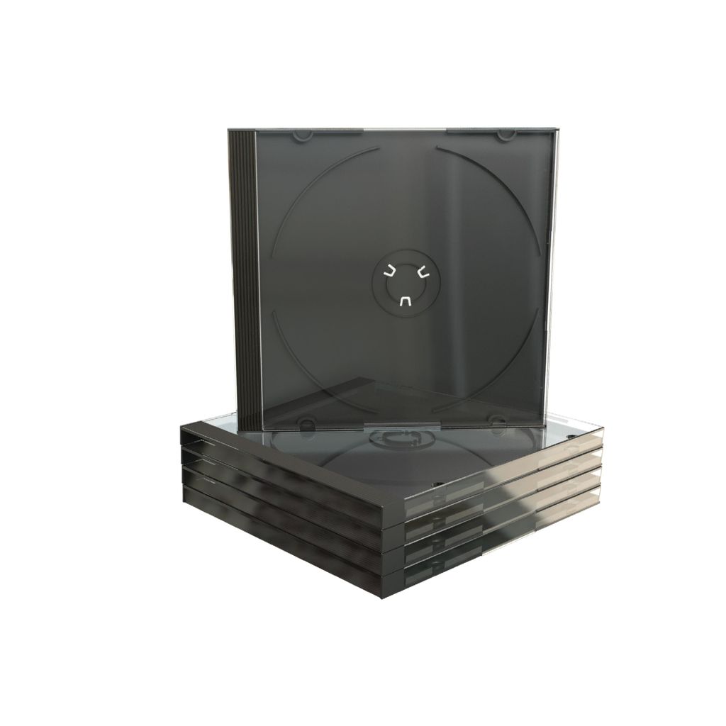 MediaRange CD-Leerhülle für 1 Dics 10.4mm schwarzes Tray Image du produit 