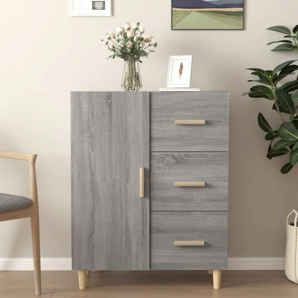 Offerta Credenza Grigio Sonoma 69,5x34x90 cm | Mobiletto Multiuso