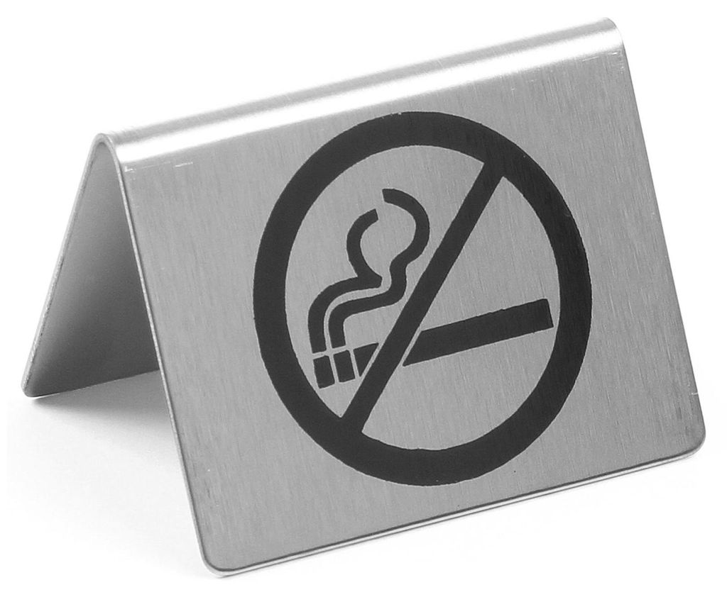HENDI Tischschild Rauchverbot Produktbild 
