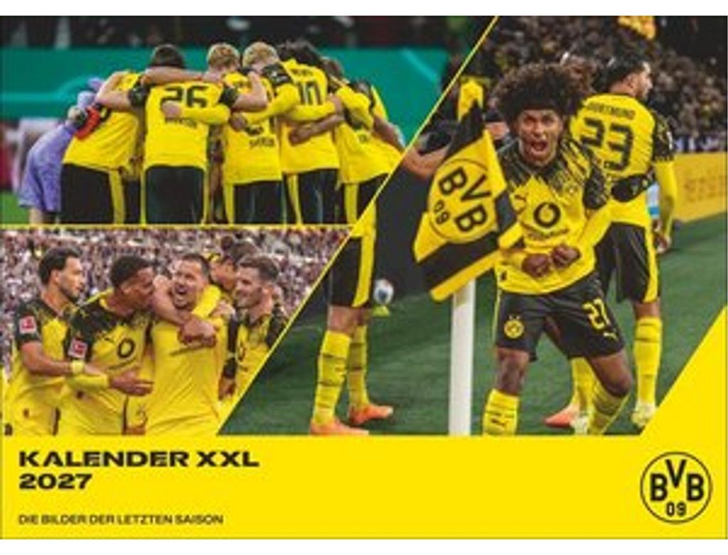 BVB Edition Kalender 2027 Produktbild 