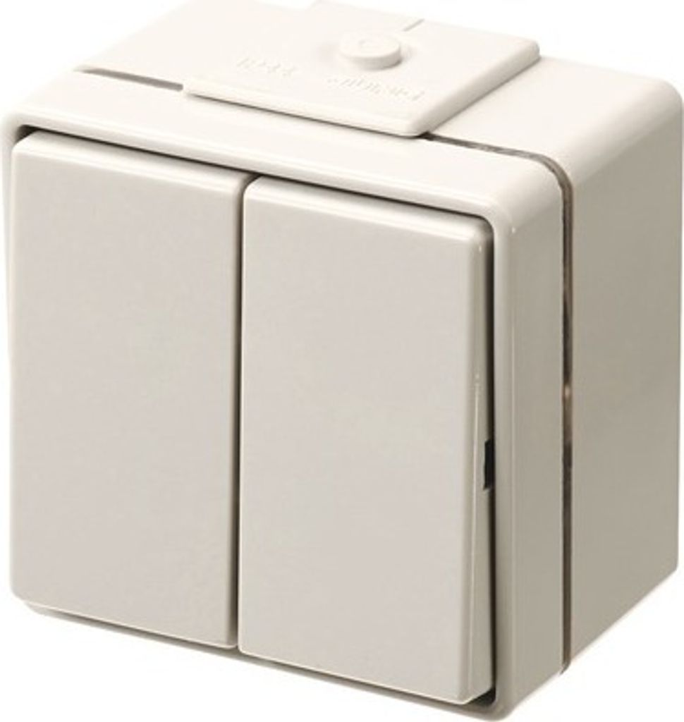 JUNG WG600 Interruttore serie 605W a montaggio esterno Immagine del prodotto 