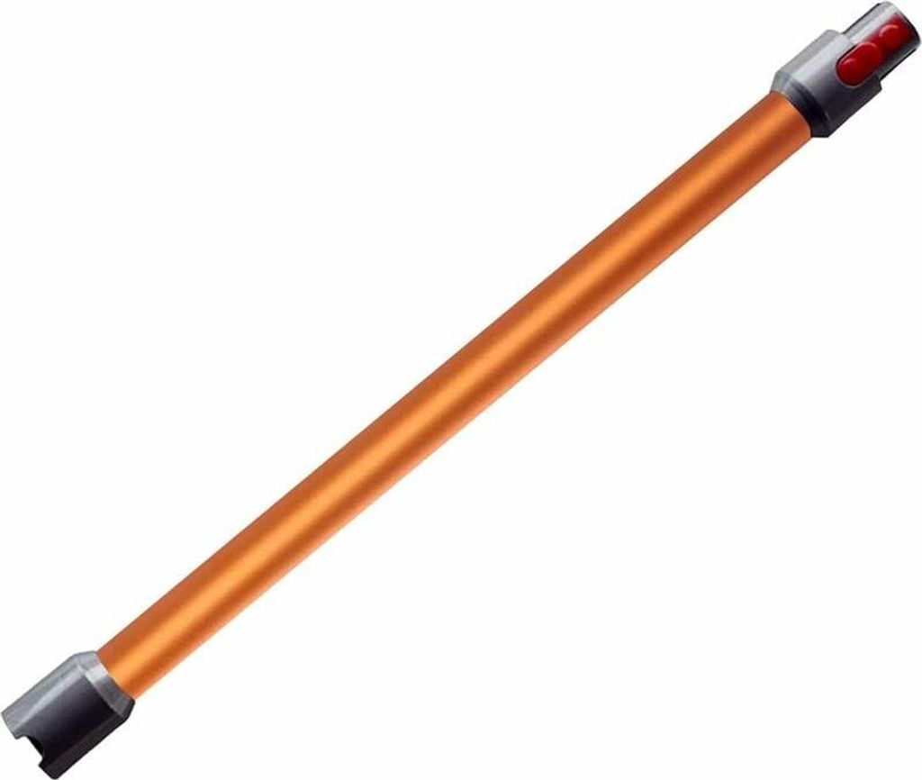 Ersatz-Verlängerungsrohr für Dyson V11V10 V7 V8 Akku-Staubsauger, Aluminium-Verlängerungsrohr, ausziehbarer Stab (Orange)