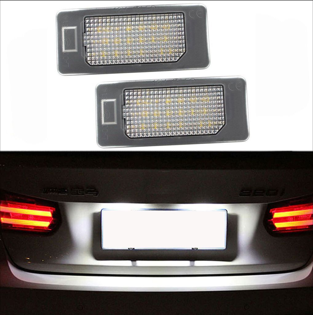 LED PREMIUM Kennzeichenbeleuchtung für Skoda Fabia Octavia 5E Superb Rapid Yeti