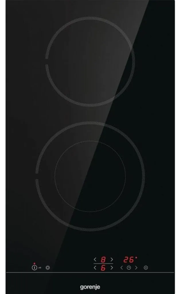 Petite plaque de cuisson 2 feux GORENJE ECT322BSC pour petite cuisine