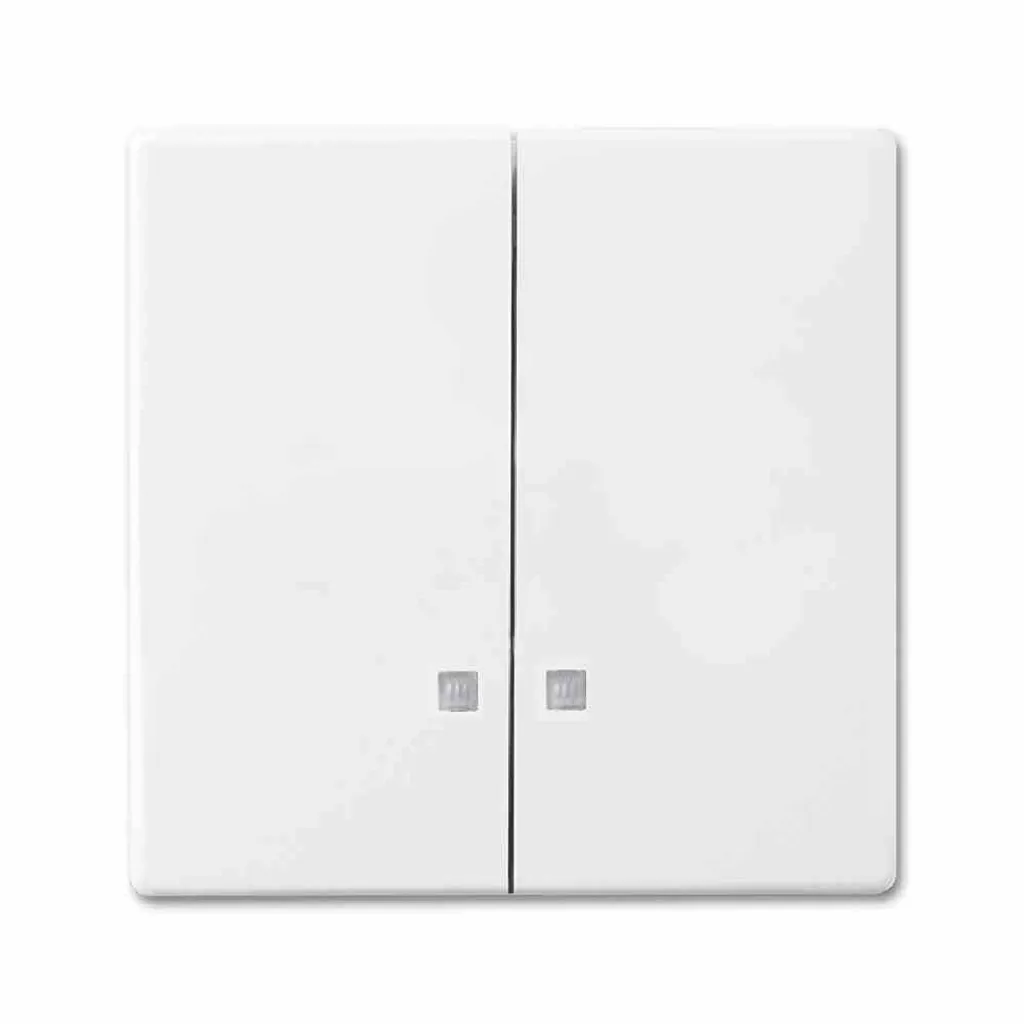 Bascule Busch-Jaeger 1785 K-84 finition blanc studio 2CKA001751A3127 robuste