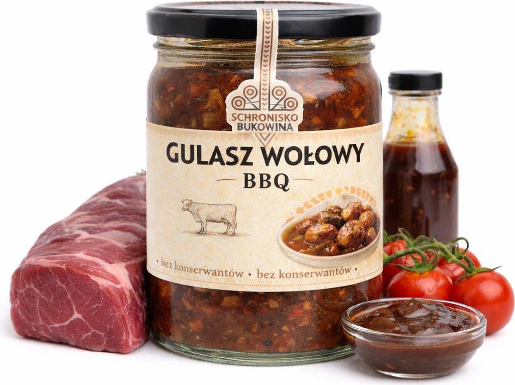 Rindergulasch BBQ - 400 g Schronisko Bukowina Produktbild 