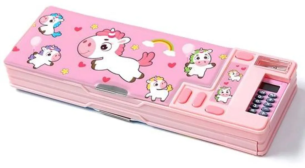 Kit d'organisation scolaire rose complet avec 12 pièces pour élèves