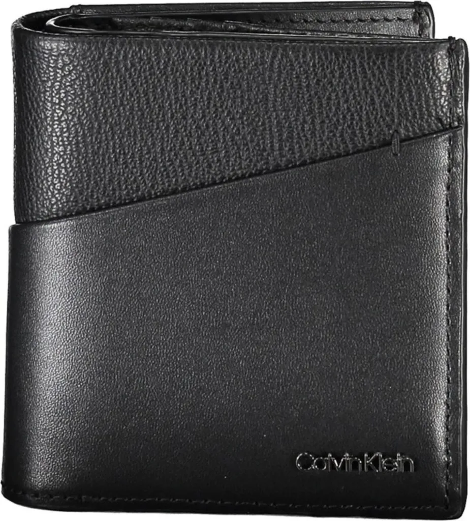Portefeuille Calvin Klein K50K510606 en Cuir avec Multi-Rangements